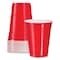 Dart SOLO Party Plastic Cold Drink Cups, 16 oz, Red, PK50 DCC P16RPK - alternate 1